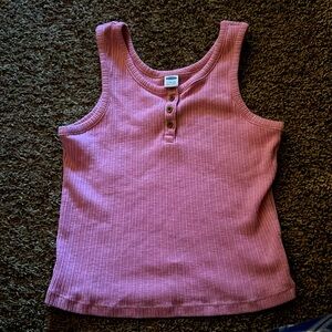 Girls’ Old Navy Tank Top - Pink - Large (10-12)